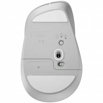 Logitech Signature Comfort Plus M850L belaidė pelė - Off-White - Bluetooth