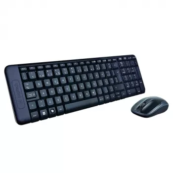 Logitech Wireless Combo MK220 – belaidžio klaviatūros ir pelės rinkinys, 2.4 GHz, juoda