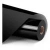 LOKLiK nuolatinio lipniojo vinilo plėvelė, blizgi juoda, 30,5 x 180 cm (12 inch x 6 pėdų) – 1 ritinys