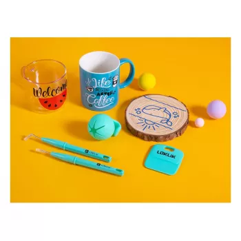 LOKLiK Weeding Tools Bundle SG-GJ-0016-US-L-B2B - 4 dalių rinkinys metalo turkio spalvos vinilui