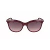 Longchamp LO738S moteriški akiniai nuo saulės – Havana acetatinis rėmas, rudi gradientiniai lęšiai, UV400, 53/18/140 mm