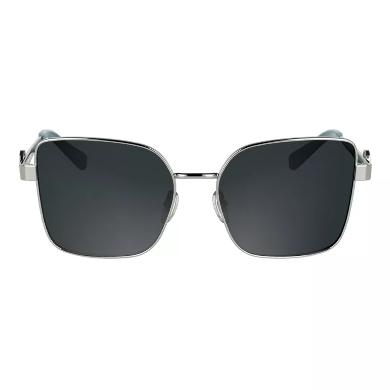 LONGCHAMP Moteriški katės akies akiniai nuo saulės LO181S5617044 - Havana acetatinis rėmelis, rudi gradientiniai lęšiai, 56 mm
