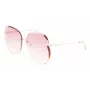 Longchamp moteriški akiniai nuo saulės LO160S716 Butterfly Havana su gradientiniais pilkais lęšiais (65/17/140 mm)