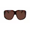 Longchamp moteriški akiniai nuo saulės LO736S-230 – Havana acetato rėmelis su rudais gradientiniais lęšiais, 67/11/125 mm