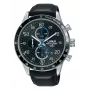Lorus RM341EX9 Vyriškas kvarcinis analoginis laikrodis 45mm, nerūdijantis plienas, juodas silikonas