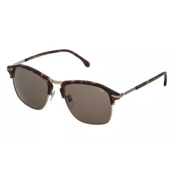 LOZZA MAN SL2292M-08FT Akinių nuo saulės rėmeliai Havana Tortoise Acetate Rectangular 55mm