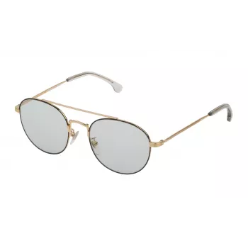 LOZZA MAN SL2313M53302G akiniai nuo saulės Brown Havana Rectangular Full-Rim 53/20/145 mm