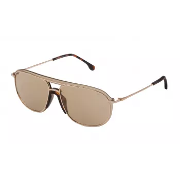 LOZZA MAN SL233899300G Akiniai su skydiniu rėmeliu, UV400 polikarbonato lęšiai, 99 mm lęšio plotis, 145 mm kodinė dalis