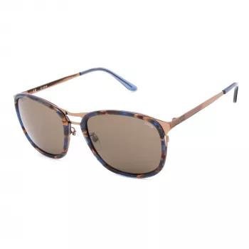 LOZZA SL2199 Unisex Sunglasses - Rectangular Acetate Frame UV400 Protection - 57/20/135 mm