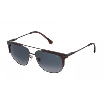 LOZZA SL2279M580627 Vyriški Akiniai Nuo Saulės Havana Acetato Rėmeliu Rudi Lęšiai 58mm