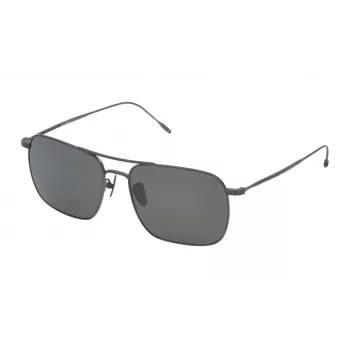 LOZZA SL2305 Vyriški Akiniai nuo Saulės – Havana Acetato Rėmelis, Rudi Polikarbonato Lęšiai, UV400 Apsauga, 57 mm Lęšio Plotis