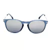LOZZA SL4159M-955X Unisex stačiakampiai akiniai nuo saulės, juodi, pilki lęšiai, 52 mm
