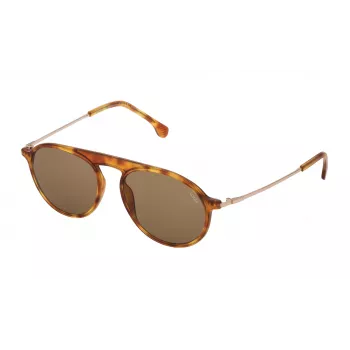 LOZZA SL4206M550711 Unisex akiniai nuo saulės Havana rėmelis Žali lęšiai 55/17/140 mm