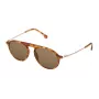 LOZZA SL4206M550711 Unisex akiniai nuo saulės Havana rėmelis Žali lęšiai 55/17/140 mm