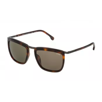 LOZZA Unisex Sunglasses SL2283M550627 – stačiakampis acetatinis rėmelis su UV400 apsauga