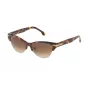 LOZZA Moteriški Cat Eye Akiniai nuo Saulės SL4071M5309AJ - Havana Acetato Rėmelis, Pilki Gradientiniai Lęšiai, UV400 Apsauga
