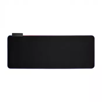 LUMI LEGEND CORPORATION RGB pelėdės kilimėlis su 2 prievadų USB šakotuvu - 800x300 mm, juodas