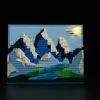Lumibricks LED Lighting Kit, skirtas LEGO Ideas A-Frame Cabin (Set 21338) – Shepherd's Hut