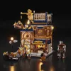 Lumibricks Steampunk Mechanical Workshop Building Blocks Set with LED Lighting - 2150 Pieces