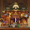 „Lumibricks Steampunk Time Rift Library“ – DIY miniatiūrinė knygų nišos konstrukcija