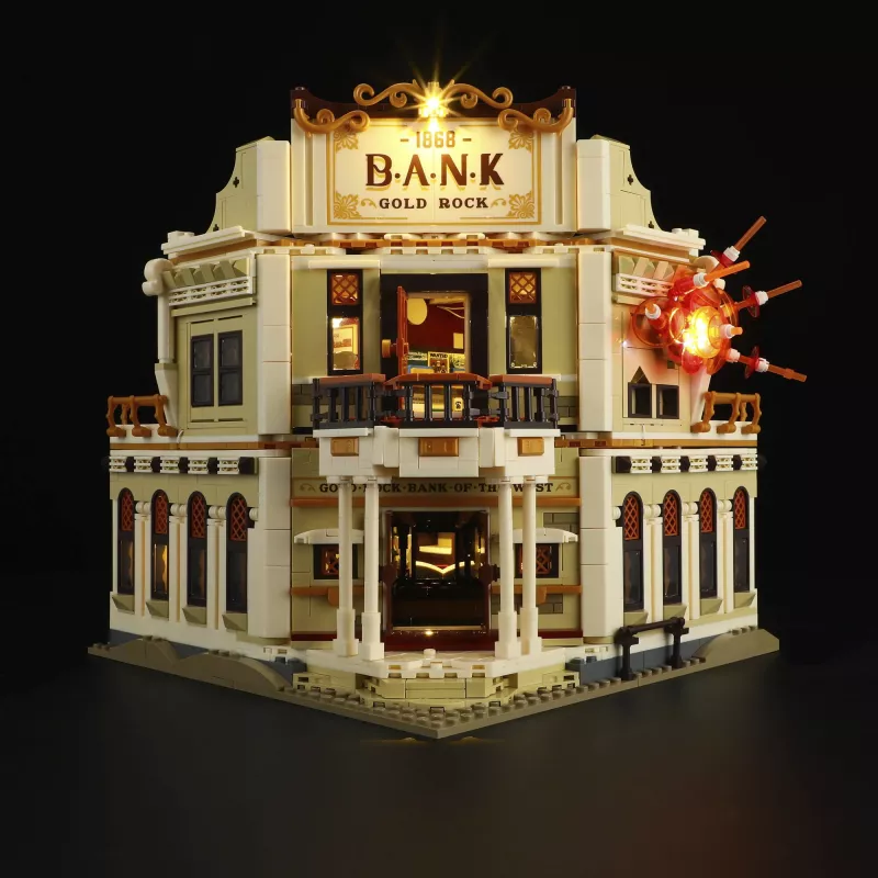 Lumibricks konstruktorius Banko apiplėšimas Laukiniuose Vakaruose, 1050 detalių