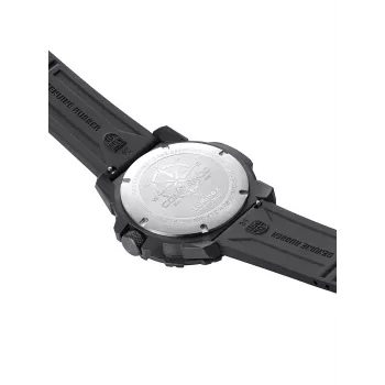 Luminox Atacama Field Day Date Vyriškas Laikrodis XL.3321 45mm Juodas Ciferblatas Juodas Odinis Dirželis