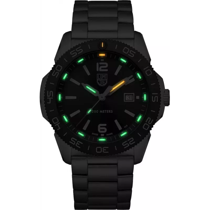 LUMINOX vyriškas nardymo laikrodis XS.3137 44 mm Carbonox šveicariškas kvarcinis