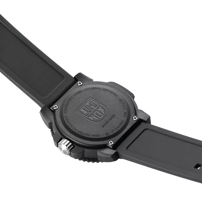 LUMINOX X2.2055.1 Automatinis laikrodis vyrams 44mm ruda oda