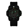 LUMINOX X2.2055.1 Automatinis laikrodis vyrams 44mm ruda oda