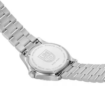 LUMINOX XS.0941 Atacama Field Automatic 1940 Series vyriškas rankinis laikrodis, 44 mm juodas ciferblatas, odinis dirželis