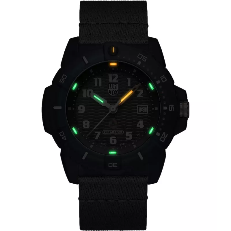 LUMINOX XS.8902.ECO Pacific Diver Ripple laikrodis vyrams, 46 mm