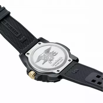 Luminox Navy SEAL 3500 Series Vyriškas Laikrodis XS.3508.GOLD 45mm Šveicariškas Kvarcinis