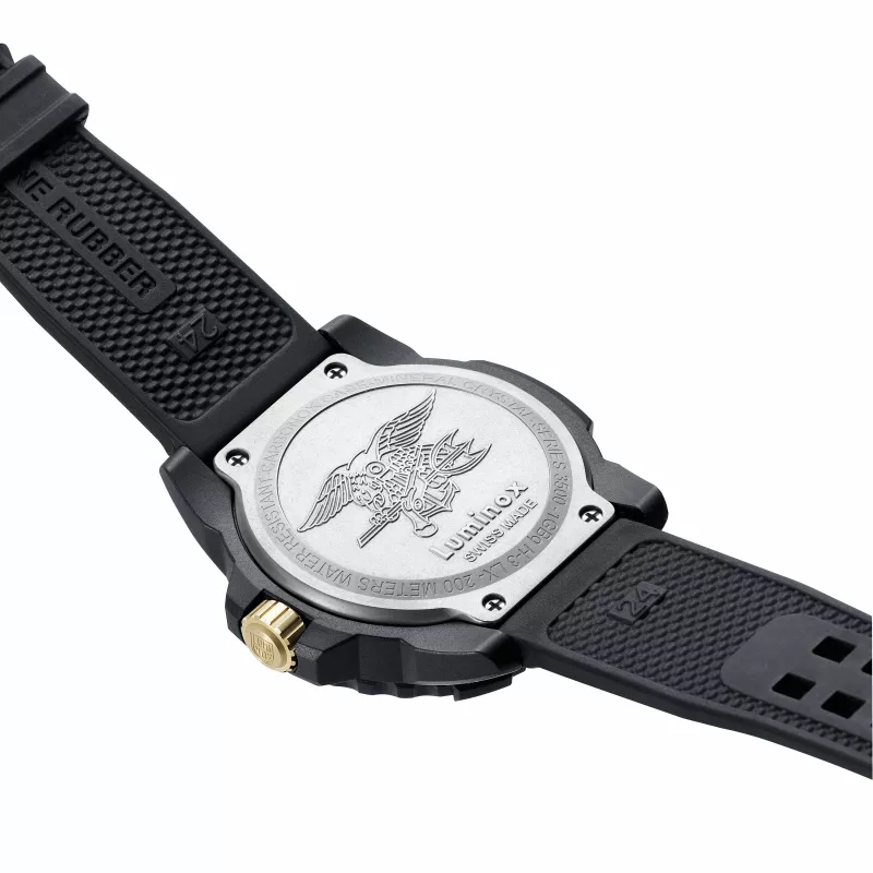 Luminox Navy SEAL 3500 Series Vyriškas Laikrodis XS.3508.GOLD 45mm Šveicariškas Kvarcinis