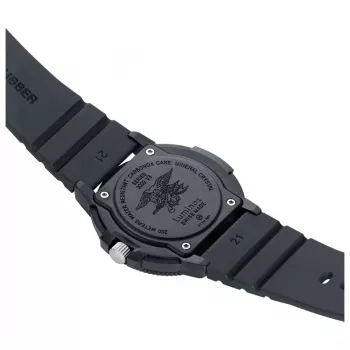 Luminox Navy SEAL Colormark 3000 Series vyrų laikrodis XS.3005.F 43mm juoda guma