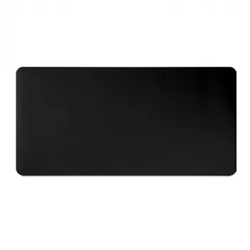 LUMIVIDA Didelis PVC odos kilimėlis pelėms su neslystančiu guminiu pagrindu, 1200x600 mm, juodos spalvos