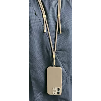 Machino Crossbody Strap MC-LG03 Smėlio spalvos