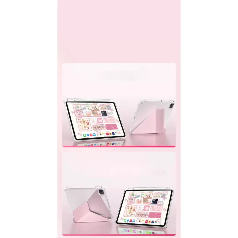 MACHINO TAB Case, skirta iPad Pro 11 2024, rožinė