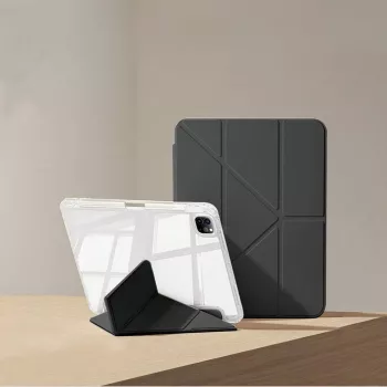 MACHINO TAB Dėklas, skirtas iPad Pro 2/3/4 11 (2020/2021/2022) ir iPad Air 4/5 10.9 bei iPad Air 11 (2024), juodas