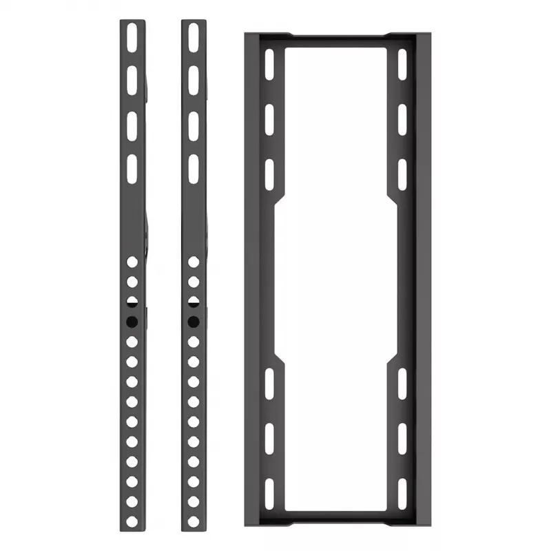 MACLEAN MC-187 TV sieninis laikiklis su pakreipimu, 32–75 colių ekranams, VESA iki 400x400, 45 kg, juodas