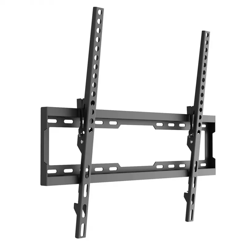 MACLEAN MC-188 TV sieninis laikiklis, max VESA 600x400, 37–86 colių, iki 45 kg, juodas, pakreipimas 0°–8°