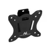 Maclean MC-715 fiksuotas TV laikiklis sienai, 13–27 colių, VESA 75x75 100x100, 20 kg, juodas