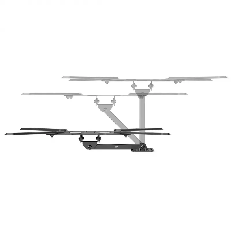 Maclean MC-758 N Fiksuotas TV ir monitoriaus laikiklis prie sienos 23–65 col., 30 kg, VESA 400x400, juodas