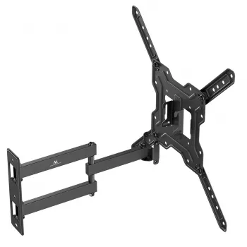 Maclean MC-759 N Fiksuotas TV/monitoriaus laikiklis sienai, 23–65 inch ekranams, 30 kg, VESA iki 400x400, juodas