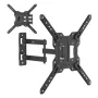 Maclean MC-759 N Fiksuotas TV/monitoriaus laikiklis sienai, 23–65 inch ekranams, 30 kg, VESA iki 400x400, juodas