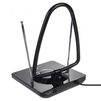 Maclean MCTV-963 aukšto stiprinimo vidaus antena skaitmeninei ir analoginei televizijai, 48 dB, DVB-T/T2, H.265 HEVC
