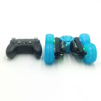 Mad Monkey RC Tornado Car - 2,4GHz 4WD Stunt Car su LED lemputėmis