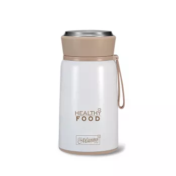 Maestro MR-1646-80 Dinner Thermos 0.8 L nerūdijančio plieno vakuuminis maisto termosas su sulankstomu šaukštu