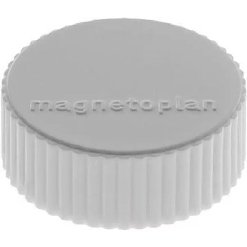 MAGNETOPLAN HOLTZ Discofix apvalus magnetas Magnum, pilkas, vientisas ferito branduolys, 2,0 kg laikymo jėga, 1660001