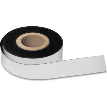 MAGNETOPLAN HOLTZ magnetinė juosta, PVC, balta, 30 mm x 30 m, 0,6 mm storio, planavimo lentoms (51053330)