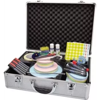 MAGNETOPLAN HOLTZ Moderation Kit Compact rinkinys, daugiau nei 1 800 dalių, tvirtas aliuminio krepšys (1111511)